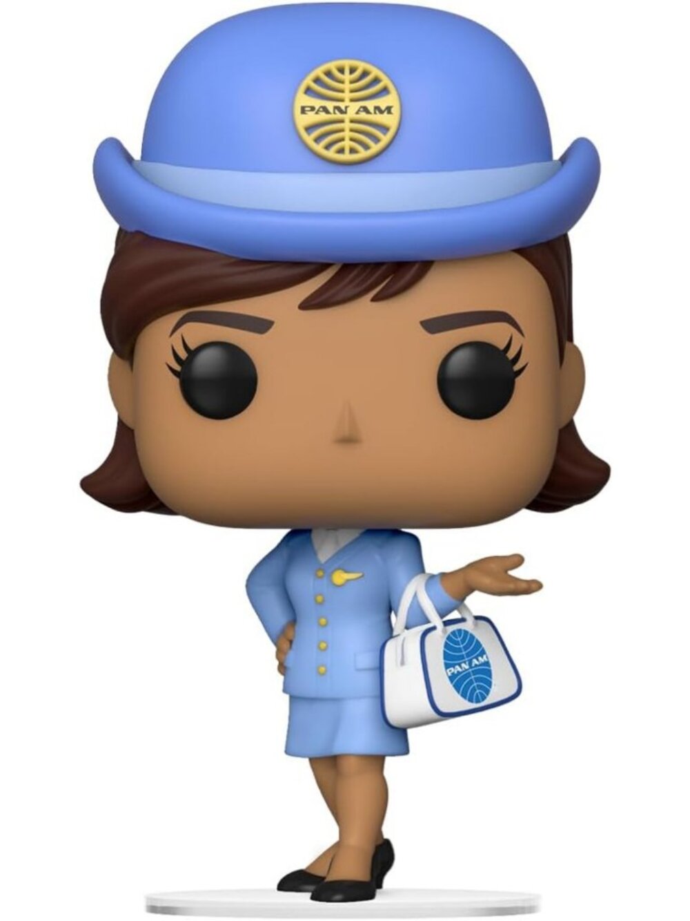 Ad Icons Funko Pop! Stewardess Figure with White Bag - Collectible Vinyl Toy